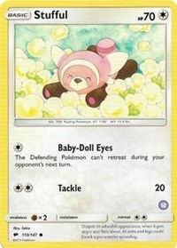 Stufful (12) - Alolan Sandslash & Alolan Ninetales - #110 - Pokemon TCG card