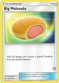 Big Malasada (27) - Alolan Sandslash & Alolan Ninetales - #114 - Pokemon TCG card