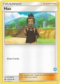 Hau (23) (Alolan Ninetales Half-Deck) - Alolan Sandslash & Alolan Ninetales - #120 - Pokemon TCG card