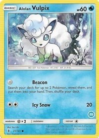 Alolan Vulpix (29) - Alolan Sandslash & Alolan Ninetales - #21 - Pokemon TCG card