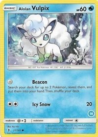 Alolan Vulpix (14) - Alolan Sandslash & Alolan Ninetales - #21 - Pokemon TCG card