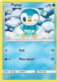 Piplup (11) - Alolan Sandslash & Alolan Ninetales - #32 - Pokemon TCG card