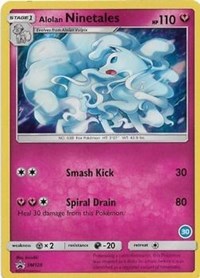 Alolan Ninetales (30) - Alolan Sandslash & Alolan Ninetales - #SM128 - Pokemon TCG card