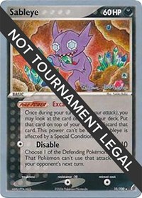 Sableye - 2008 (Tristan Robinson) - World Championship Decks - #10 - Pokemon TCG card