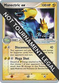 Manectric ex - 2006 (Jason Klaczynski) #101 Manectric ex - 2006 (Jason Klaczynski) - World Championship Decks - #101 - Pokemon TCG card