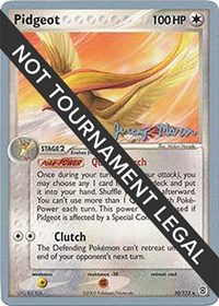 Pidgeot - 2005 (Jeremy Maron) #10 Pidgeot - 2005 (Jeremy Maron) - World Championship Decks - #10 - Pokemon TCG card