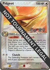 Pidgeot - 2005 (Takashi Yoneda) #10 Pidgeot - 2005 (Takashi Yoneda) - World Championship Decks - #10 - Pokemon TCG card