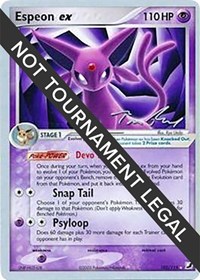 Espeon ex - 2007 (Tom Roos) #102 Espeon ex - 2007 (Tom Roos) - World Championship Decks - #102 - Pokemon TCG card