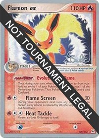 Flareon ex - 2006 (Jimmy Ballard) #108 Flareon ex - 2006 (Jimmy Ballard) - World Championship Decks - #108 - Pokemon TCG card