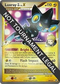 Luxray GL LV.X - 2009 (Stephen Silvestro) - World Championship Decks - #109 - Pokemon TCG card
