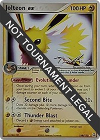 Jolteon ex - 2007 (Tom Roos) - World Championship Decks - #109 - Pokemon TCG card