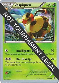 Vespiquen - 2016 (Jesper Eriksen) #10 Vespiquen - 2016 (Jesper Eriksen) - World Championship Decks - #10 - Pokemon TCG card