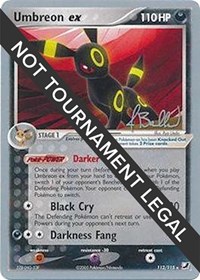 Umbreon ex - 2006 (Jimmy Ballard) #112 Umbreon ex - 2006 (Jimmy Ballard) - World Championship Decks - #112 - Pokemon TCG card