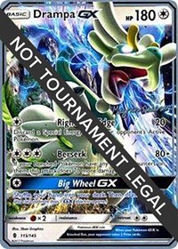 Drampa GX - 2018 (Magnus Pedersen) - World Championship Decks - #115 - Pokemon TCG card