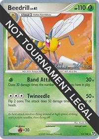 Beedrill (13) - 2009 (Stephen Silvestro) #13 Beedrill (13) - 2009 (Stephen Silvestro) - World Championship Decks - #13 - Pokemon TCG card