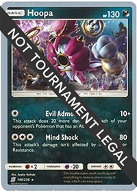 Hoopa - 2019 (Haruki Miyamoto) #140 Hoopa - 2019 (Haruki Miyamoto) - World Championship Decks - #140 - Pokemon TCG card