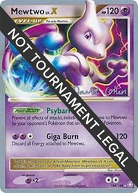 Mewtwo LV.X - 2009 (David Cohen) - World Championship Decks - #144 - Pokemon TCG card