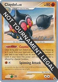 Claydol - 2010 (Michael Pramawat) - World Championship Decks - #15 - Pokemon TCG card