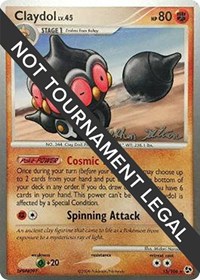 Claydol - 2009 (Stephen Silvestro) - World Championship Decks - #15 - Pokemon TCG card