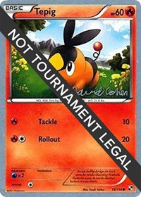 Tepig - 2011 (David Cohen) - World Championship Decks - #15 - Pokemon TCG card
