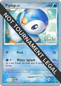 Piplup (15) - 2008 (Dylan Lefavour) - World Championship Decks - #15 - Pokemon TCG card