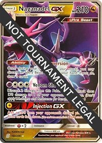 Naganadel GX - 2019 (Henry Brand) #160 Naganadel GX - 2019 (Henry Brand) - World Championship Decks - #160 - Pokemon TCG card