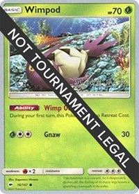 Wimpod - 2017 (Kabu Fukase) - World Championship Decks - #16 - Pokemon TCG card