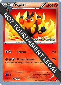 Pignite - 2011 (David Cohen) - World Championship Decks - #18 - Pokemon TCG card