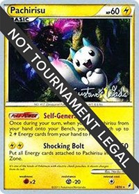 Pachirisu - 2011 (Gustavo Wada) #18 Pachirisu - 2011 (Gustavo Wada) - World Championship Decks - #18 - Pokemon TCG card