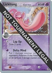 Lickitung (Delta Species) - 2007 (Tom Roos) - World Championship Decks - #19 - Pokemon TCG card