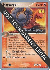 Magcargo - 2005 (Michael Gonzalez) #20 Magcargo - 2005 (Michael Gonzalez) - World Championship Decks - #20 - Pokemon TCG card