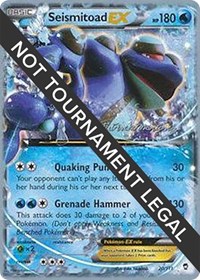 Seismitoad EX - 2015 (Patrick Martinez) - World Championship Decks - #20 - Pokemon TCG card