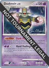 Dusknoir - 2008 (Jason Klaczynski) #2 Dusknoir - 2008 (Jason Klaczynski) - World Championship Decks - #2 - Pokemon TCG card