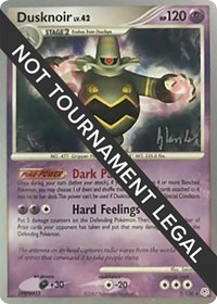 Dusknoir - 2008 (Dylan Lefavour) #2 Dusknoir - 2008 (Dylan Lefavour) - World Championship Decks - #2 - Pokemon TCG card