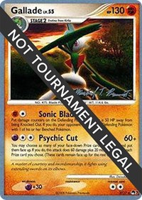 Gallade - 2010 (Michael Pramawat) #2 Gallade - 2010 (Michael Pramawat) - World Championship Decks - #2 - Pokemon TCG card