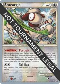 Smeargle - 2012 (Zachary Bokhari) #21 Smeargle - 2012 (Zachary Bokhari) - World Championship Decks - #21 - Pokemon TCG card