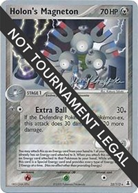 Holon's Magneton - 2007 (Jeremy Scharff-Kim) #22 Holon's Magneton - 2007 (Jeremy Scharff-Kim) - World Championship Decks - #22 - Pokemon TCG card