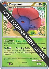 Vileplume - 2011 (Ross Cawthon) #24 Vileplume - 2011 (Ross Cawthon) - World Championship Decks - #24 - Pokemon TCG card