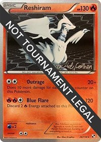 Reshiram - 2011 (David Cohen) #26 Reshiram - 2011 (David Cohen) - World Championship Decks - #26 - Pokemon TCG card