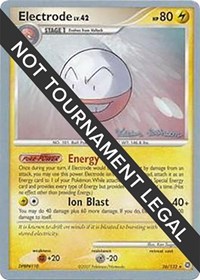 Electrode - 2008 (Tristan Robinson) #26 Electrode - 2008 (Tristan Robinson) - World Championship Decks - #26 - Pokemon TCG card