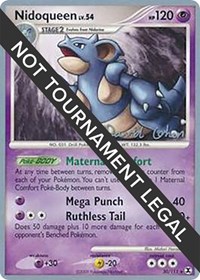 Nidoqueen - 2009 (David Cohen) #30 Nidoqueen - 2009 (David Cohen) - World Championship Decks - #30 - Pokemon TCG card
