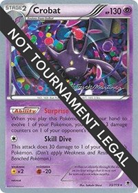 Crobat - 2015 (Patrick Martinez) #33 Crobat - 2015 (Patrick Martinez) - World Championship Decks - #33 - Pokemon TCG card