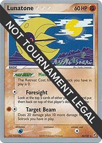 Lunatone (36) - 2006 (Miska Saari) #36 Lunatone (36) - 2006 (Miska Saari) - World Championship Decks - #36 - Pokemon TCG card
