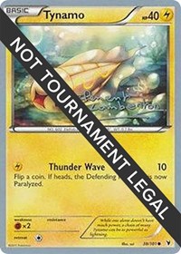 Tynamo - 2013 (Clement Lamberton) - World Championship Decks - #38 - Pokemon TCG card
