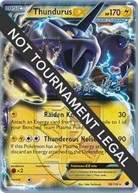 Thundurus EX - 2013 (Yugo Sato) - World Championship Decks - #38 - Pokemon TCG card
