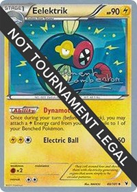 Eelektrik - 2013 (Clement Lamberton) - World Championship Decks - #40 - Pokemon TCG card