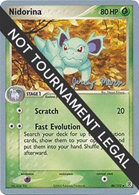 Nidorina - 2005 (Jeremy Maron) - World Championship Decks - #40 - Pokemon TCG card
