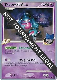 Toxicroak G (40) - 2009 (Tsubasa Nakamura) - World Championship Decks - #40 - Pokemon TCG card