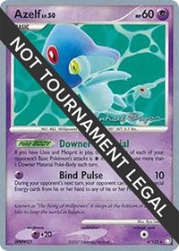 Azelf (4) - 2010 (Mychael Bryan) - World Championship Decks - #4 - Pokemon TCG card