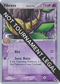 Vibrava - 2007 (Jun Hasebe) #42 Vibrava - 2007 (Jun Hasebe) - World Championship Decks - #42 - Pokemon TCG card